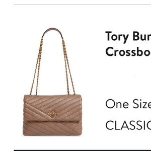 NWT Tory Burch Kira Chevron Convertible Shoulder Bag